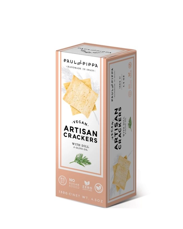 Crackers Cu Marar si Quinoa Paul and Pippa Vegan 130g 0